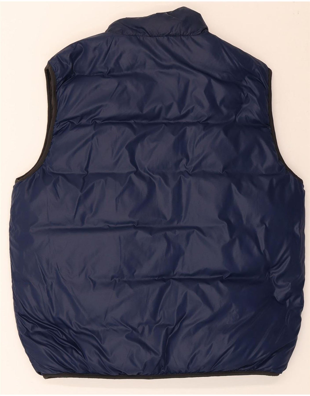 North Sails Mens Padded Reversible Gilet UK 42 XL Grey Polyamide