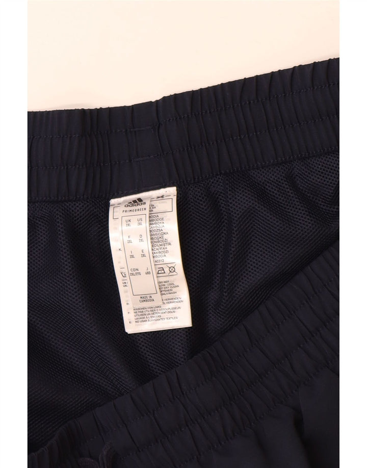 Adidas Mens Sport Shorts 2XL  Navy Blue Polyester