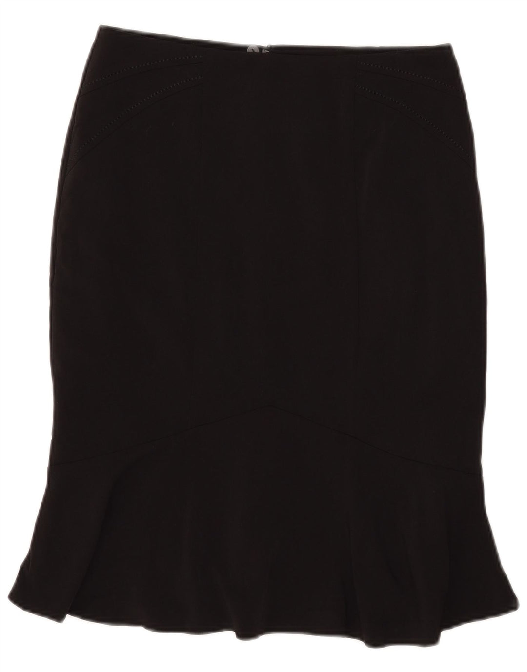 Marks & Spencer Trompetnederdel til kvinder UK 10 Small W29 Black Polyester