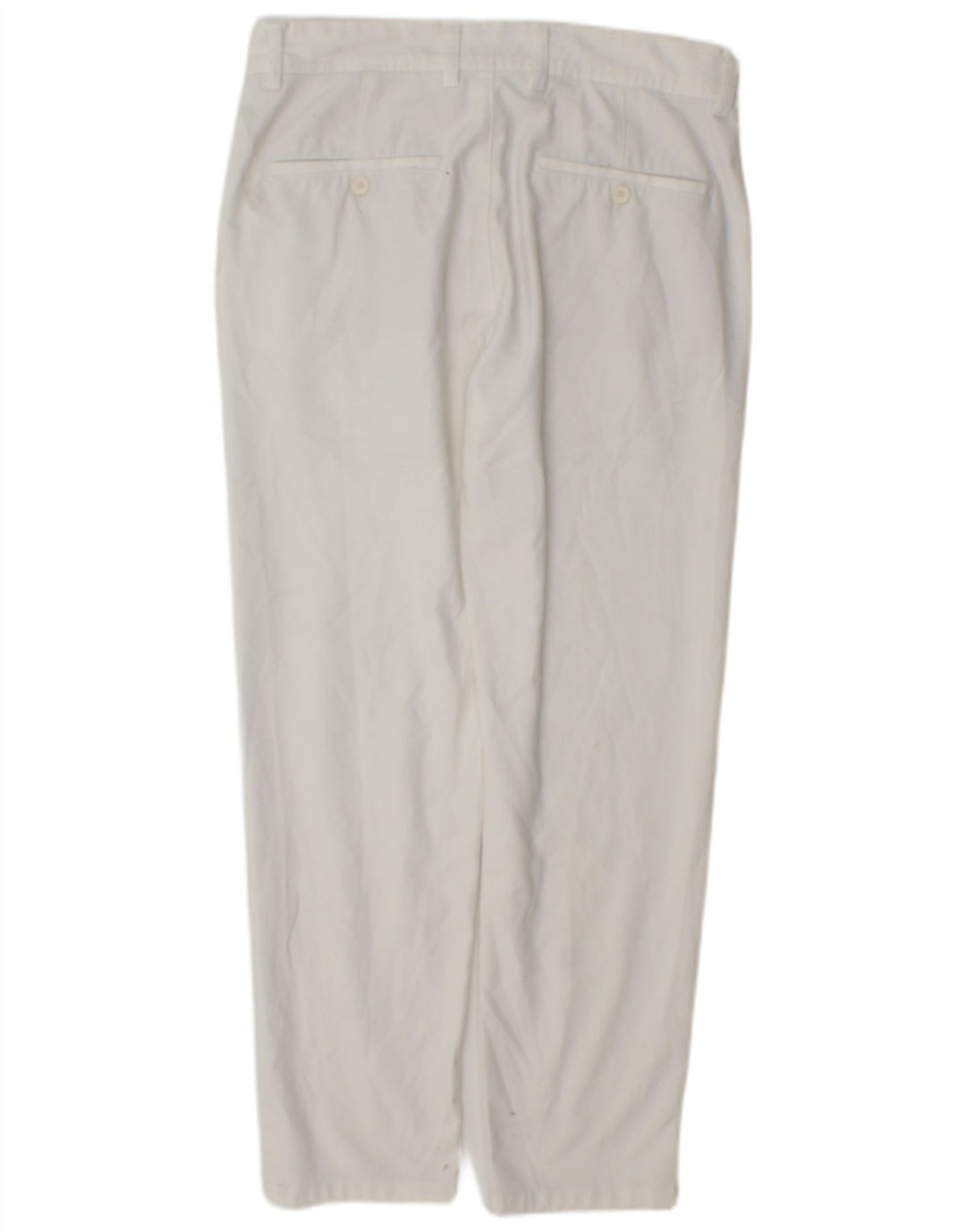 Zara Slim Chino-Hose für Herren, EU 38, Größe S, W30, L28, Weiß, Polyester