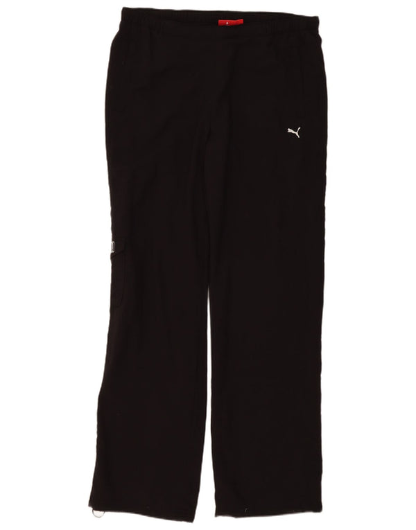 Puma Womens Cargo Tracksuit Trousers UK 18 XL Black Polyester