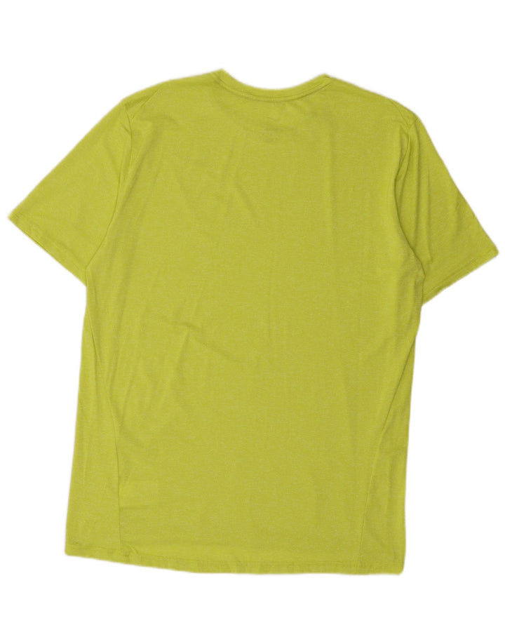 Nike Mens Dri Fit T-Shirt Top Large Green Polyester