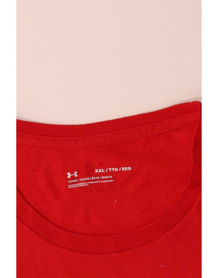Мужская футболка Under Armour Top 2XL Красный