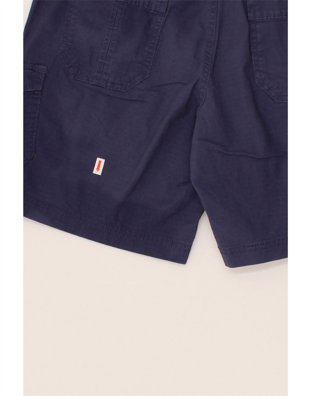 EDDIE BAUER Womens Cargo Shorts US 4 Small W30  Navy Blue Cotton Vintage Eddie Bauer and Second-Hand Eddie Bauer from Messina Hembry 