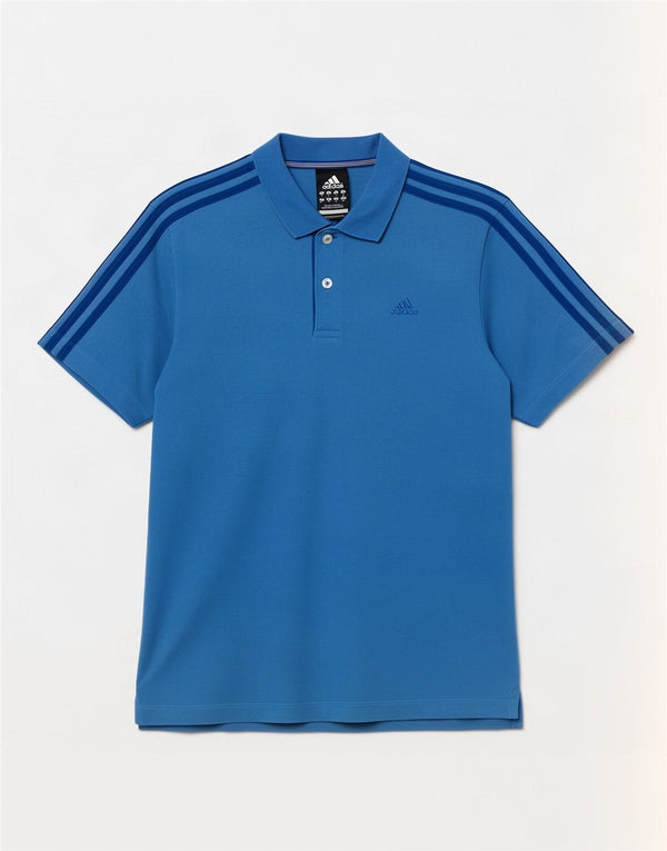 Adidas Mens Clima 365 pólóing kis kék pamut