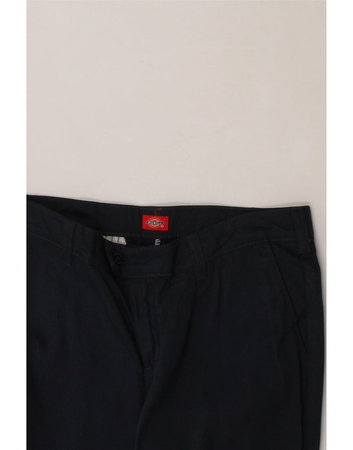 DICKIES Womens Slim Suit Trousers W32 L31 Navy Blue Vintage Dickies and Second-Hand Dickies from Messina Hembry 
