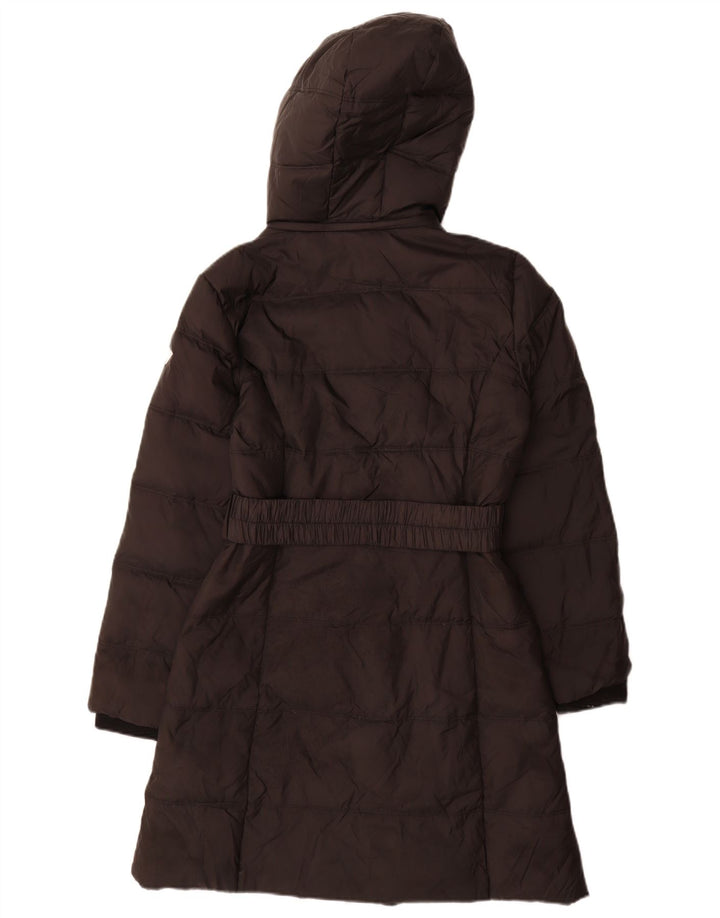 Guess Girls Hooded Padded Coat 15-16 Years Black Polyester