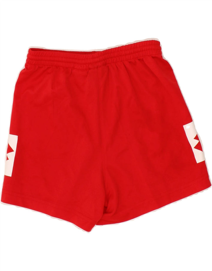 LOTTO Boys Graphic Sport Shorts 9-10 Years Red Polyester Vintage Lotto and Second-Hand Lotto from Messina Hembry 