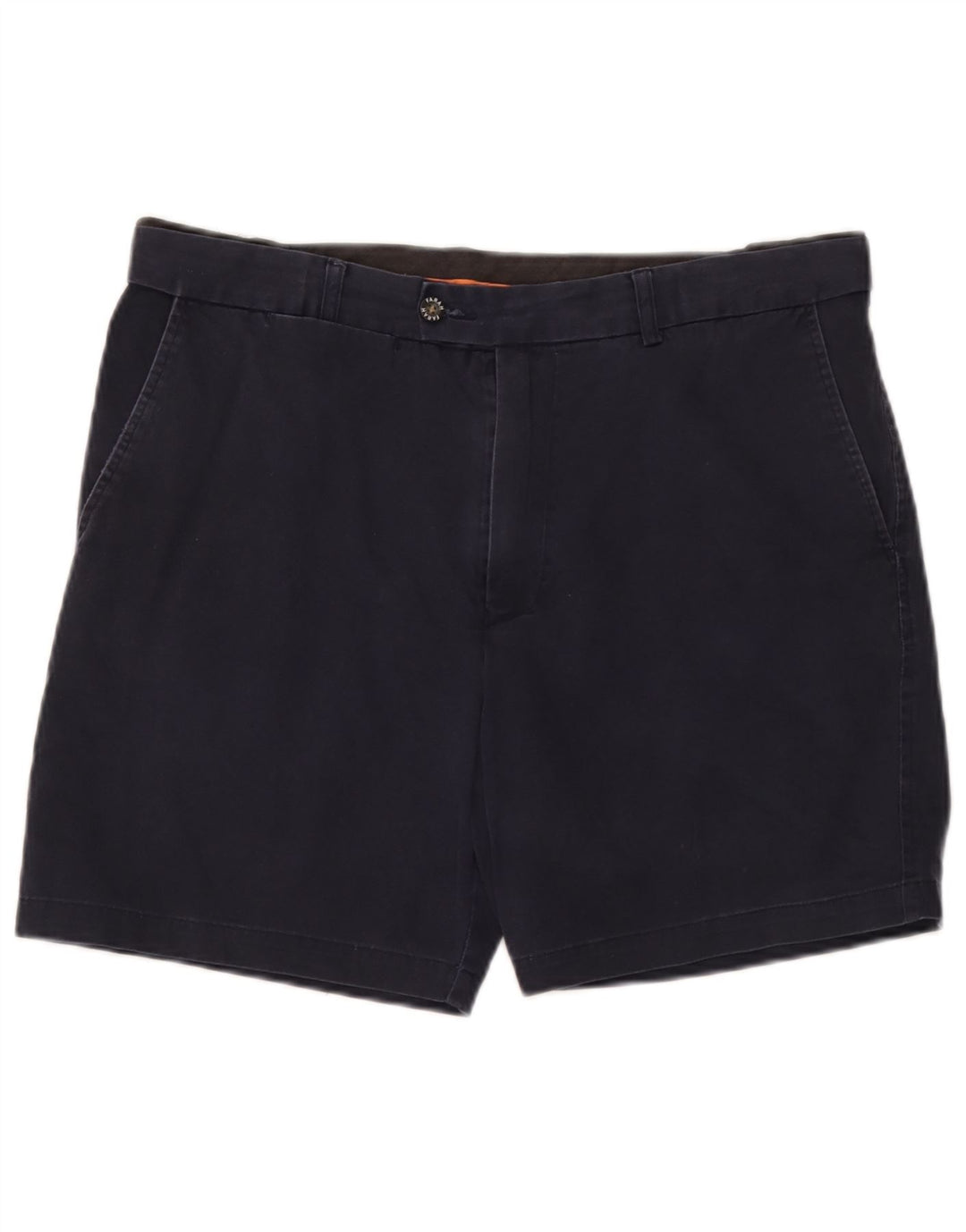 Farah Mens Classic Chino Shorts W36 Large Navy Blue