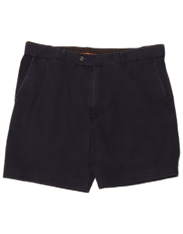 Farah Mens Classic Chino Shorts W36 Large Navy Blue