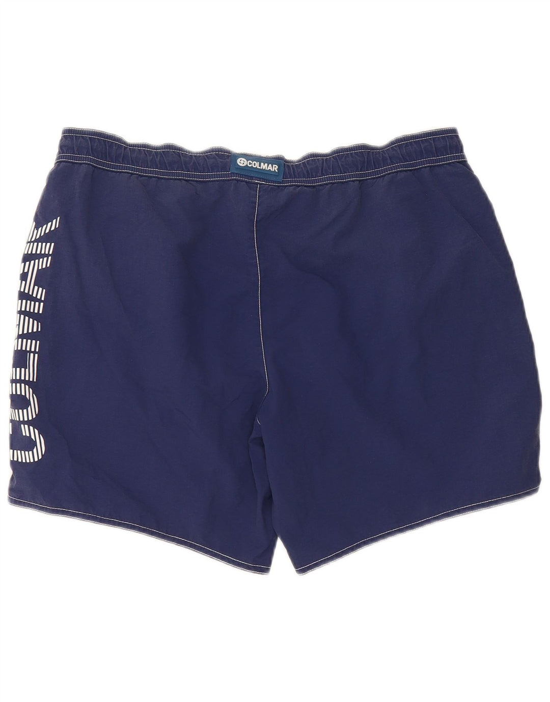 Colmar Mens Graphic Swimming Shorts IT 50 Medium  Navy Blue
