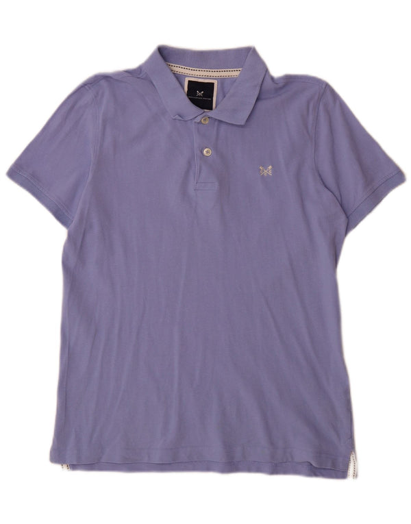 Crew Clothing Polo Homme Violet Moyen Coton