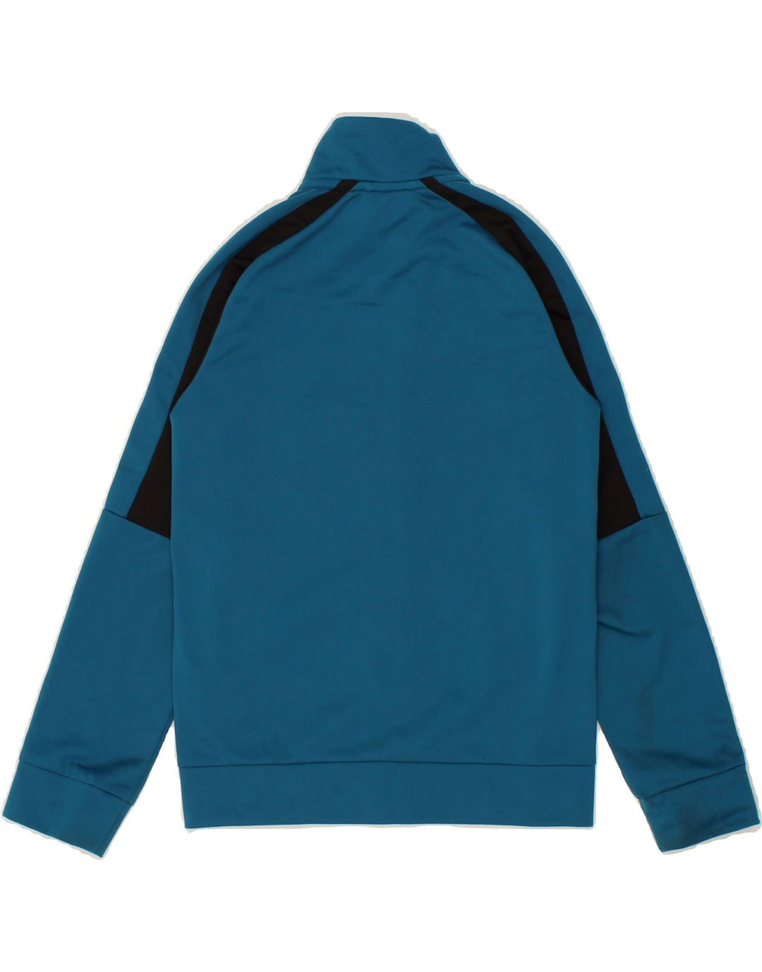 PUMA Boys Graphic Tracksuit Top Jacket 9-10 Years  Blue Colourblock Vintage Puma and Second-Hand Puma from Messina Hembry 