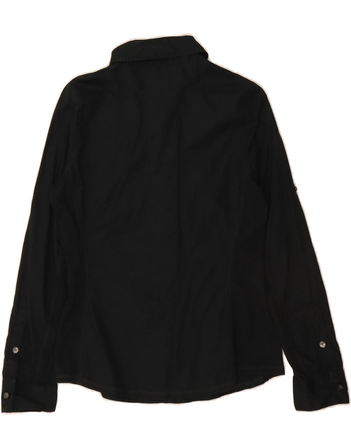 CONVERSE Womens Shirt UK 14 Medium Black Cotton Vintage Converse and Second-Hand Converse from Messina Hembry 