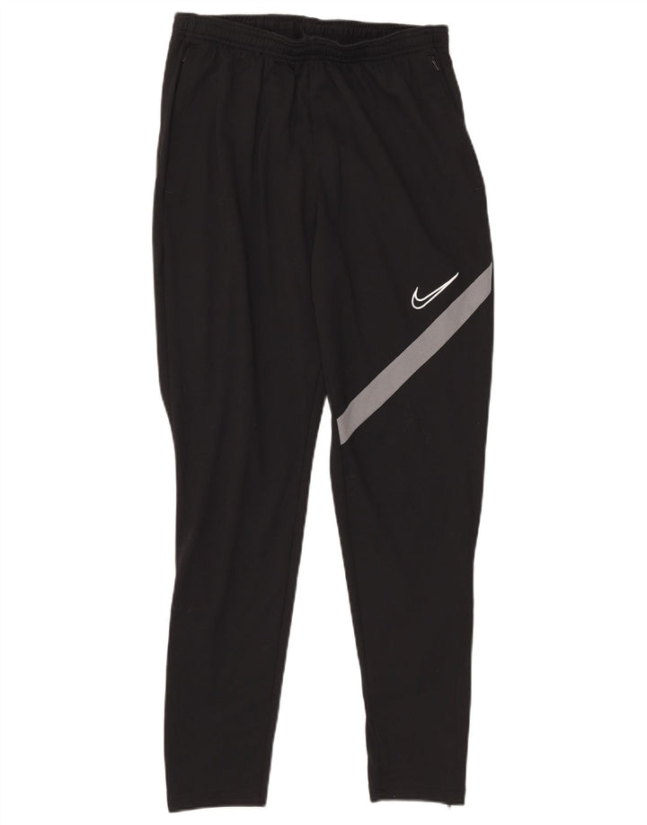 Pantalones De Chándal Nike Dri Fit Para Hombre Poliéster Color Block Negro Mediano