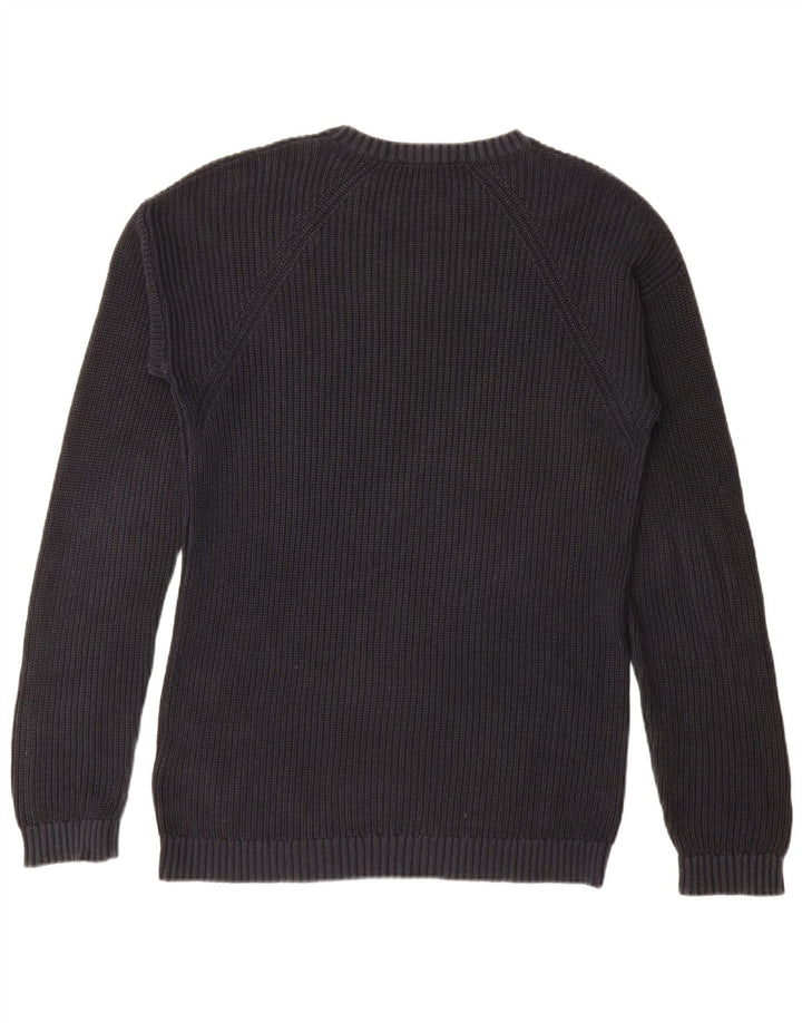 JACK & JONES Herre sweater med rund hals, medium marineblå bomuld