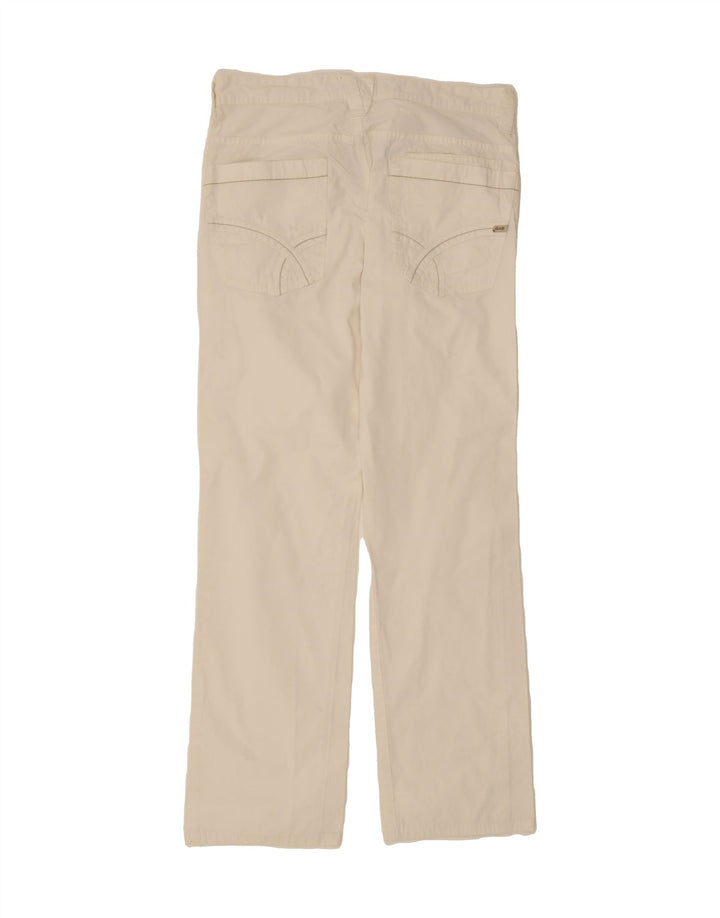 GAS Mens Straight Casual Trousers W33 L33 White Cotton Vintage Gas and Second-Hand Gas from Messina Hembry 