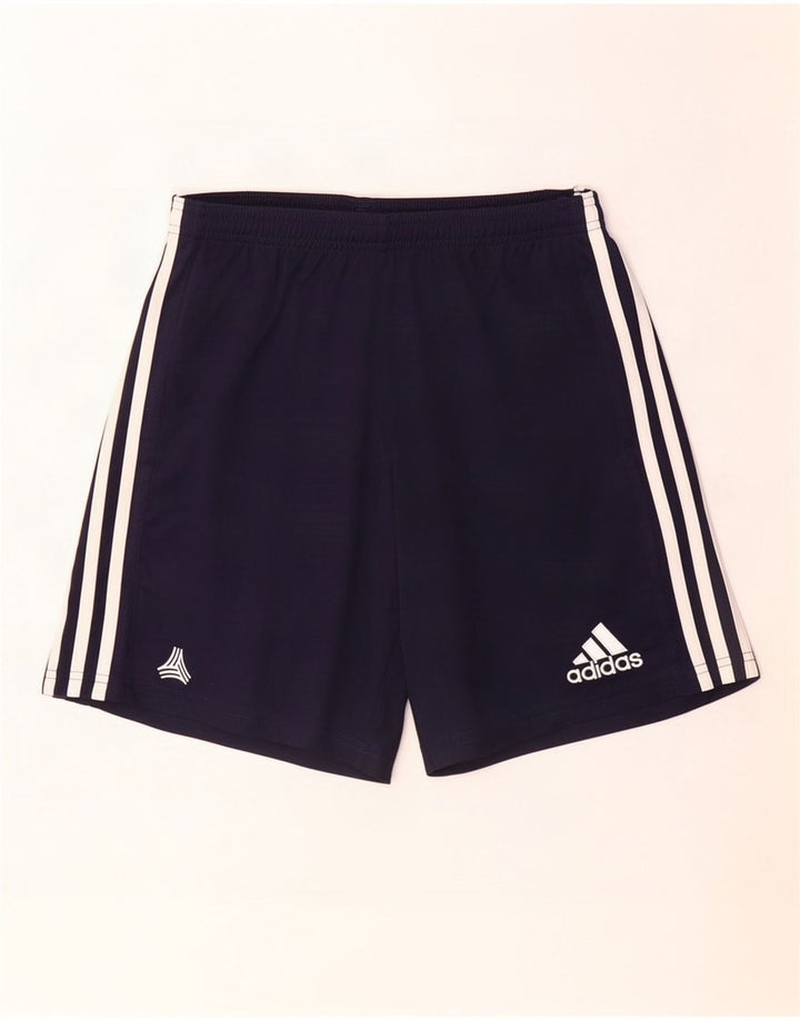 Pantaloncini sportivi Adidas Climacool da uomo piccoli in poliestere blu navy