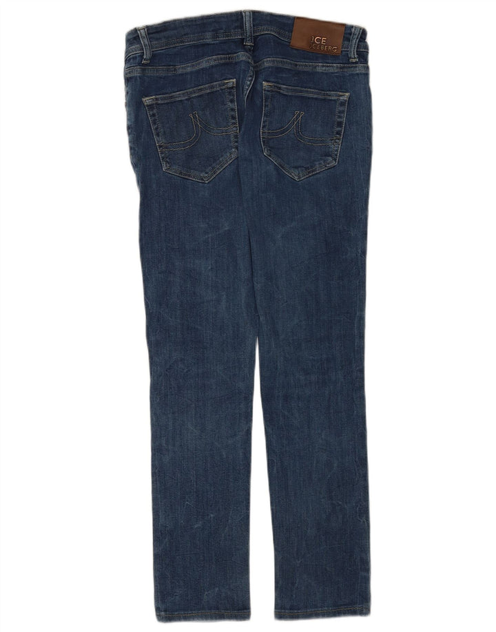 Iceberg Womens Slim Jeans W28 L28 Blue Cotton