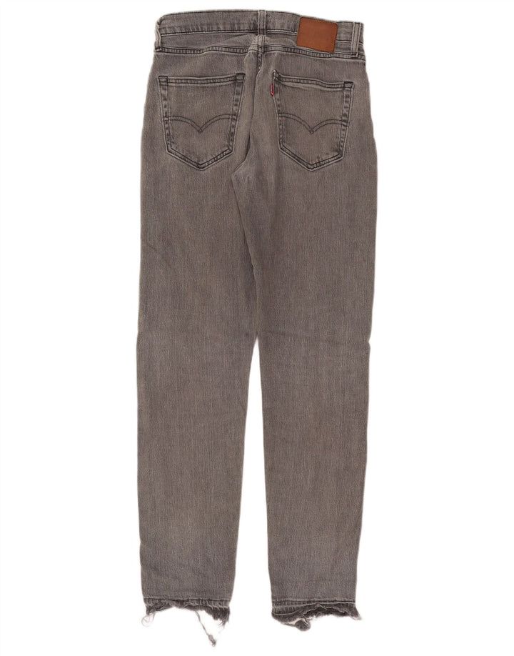 Levi's Mens Slim Jeans W28 L32 Grey Cotton