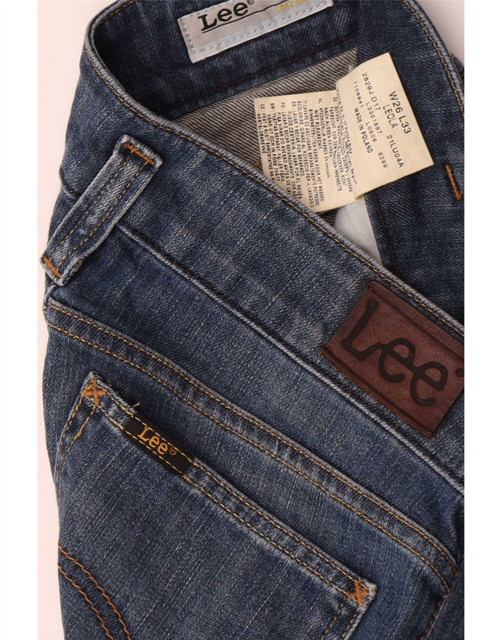 Lee Womens Leola Bootcut Jeans W26 L28 Blue Cotton