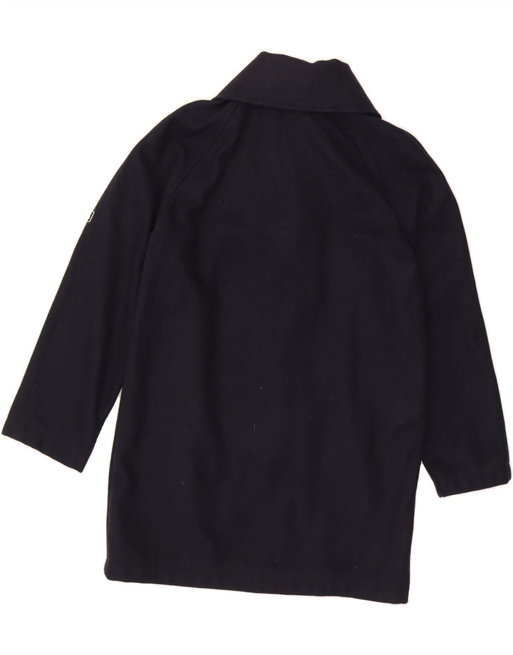 MARINA YACHTING Mens Overcoat  IT 44 XS Navy Blue Wool Vintage Marina Yachting and Second-Hand Marina Yachting from Messina Hembry 