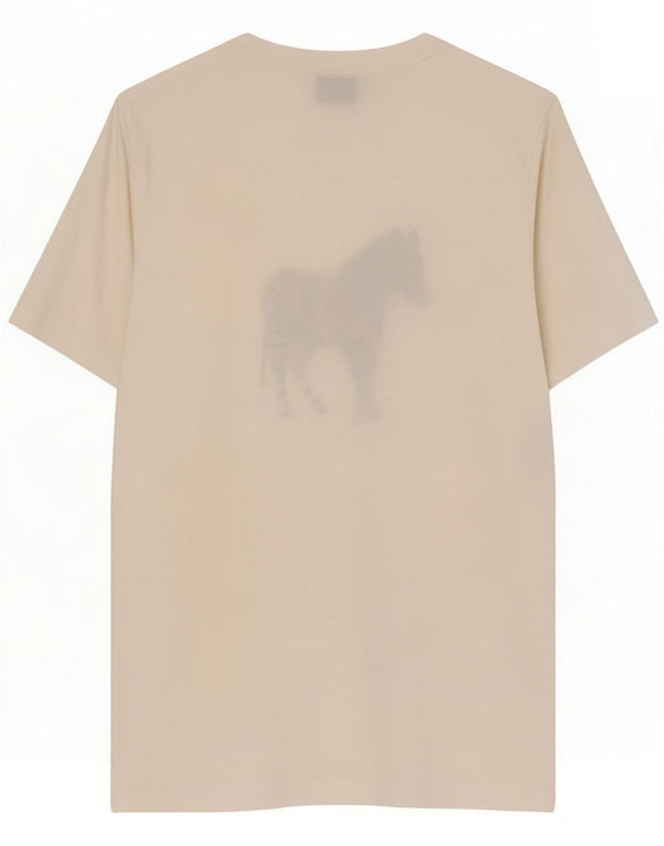 Paul Smith Herren-T-Shirt mit Grafik, Größe S, weiße Baumwolle