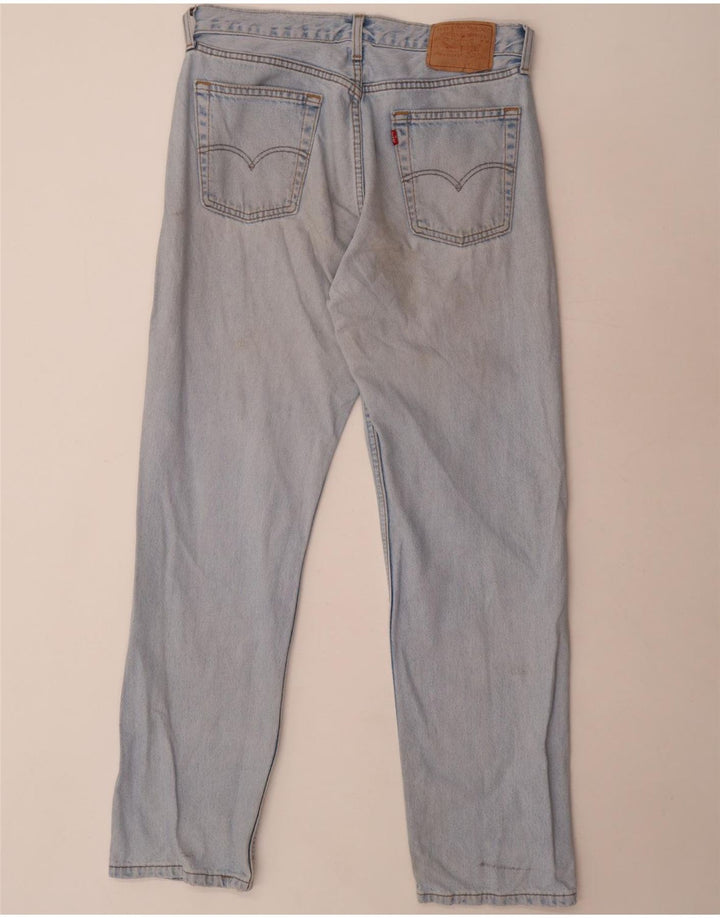Levi's Mens 517 Straight Jeans W34 L32 Blue Cotton