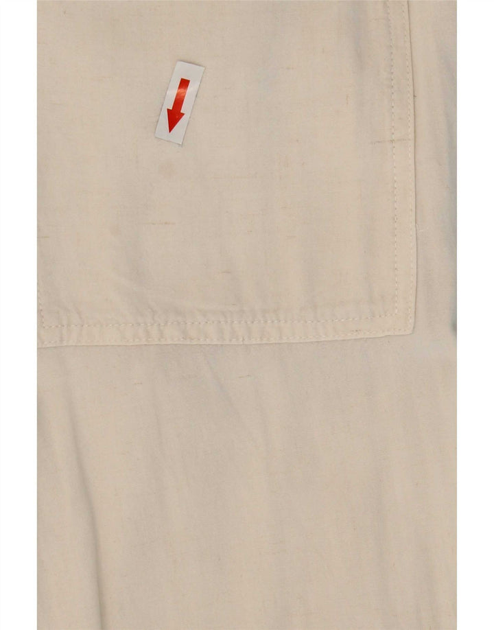 Zara Womens Joggers Cargo Trousers Small W26 L27 White