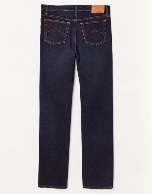 Carrera Mens Straight Jeans IT 48 Medium W33 L34 Navy Blue Cotton