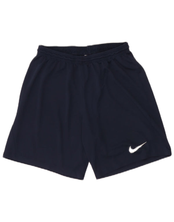 Nike Mens Dri Fit Sport Shorts Large  Navy Blue Polyester