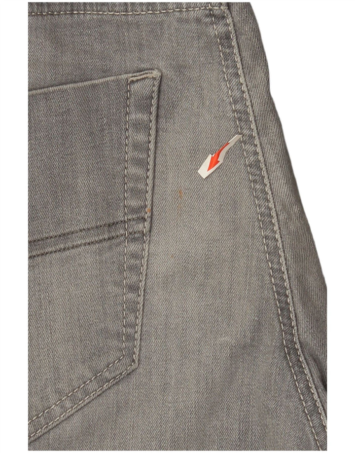 Diesel Mens Tepphar Carrot Slim Jeans W32 L32 Grey Cotton