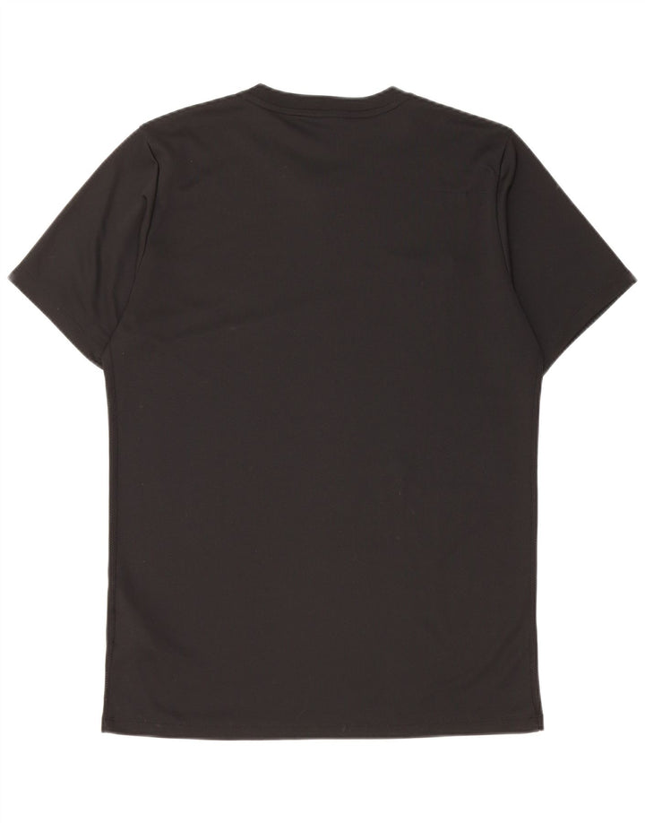 Nike Mens Dri Fit T-Shirt Top Medium Black Polyester