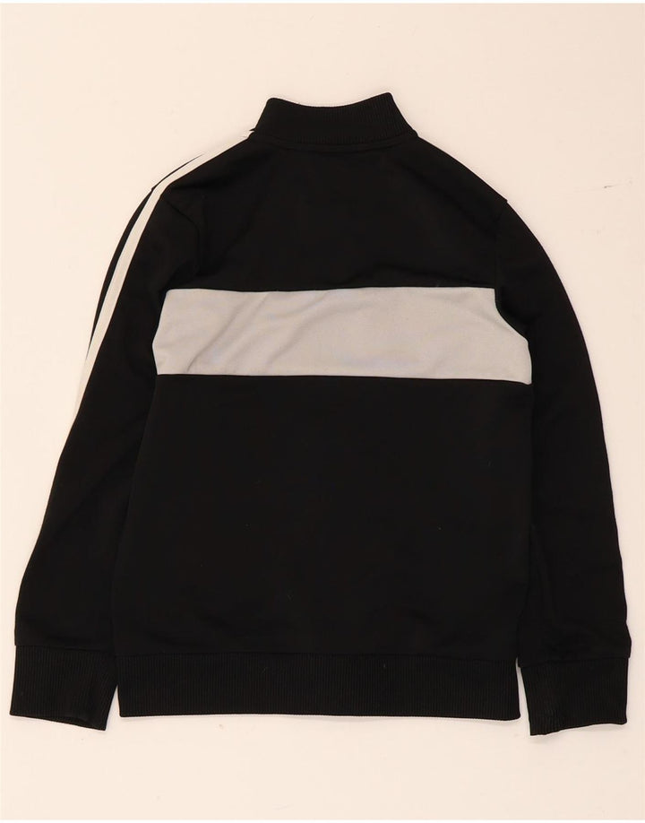 Jaqueta Adidas Meninos Treino Top 7-8 Anos Preto Colorblock Poliéster
