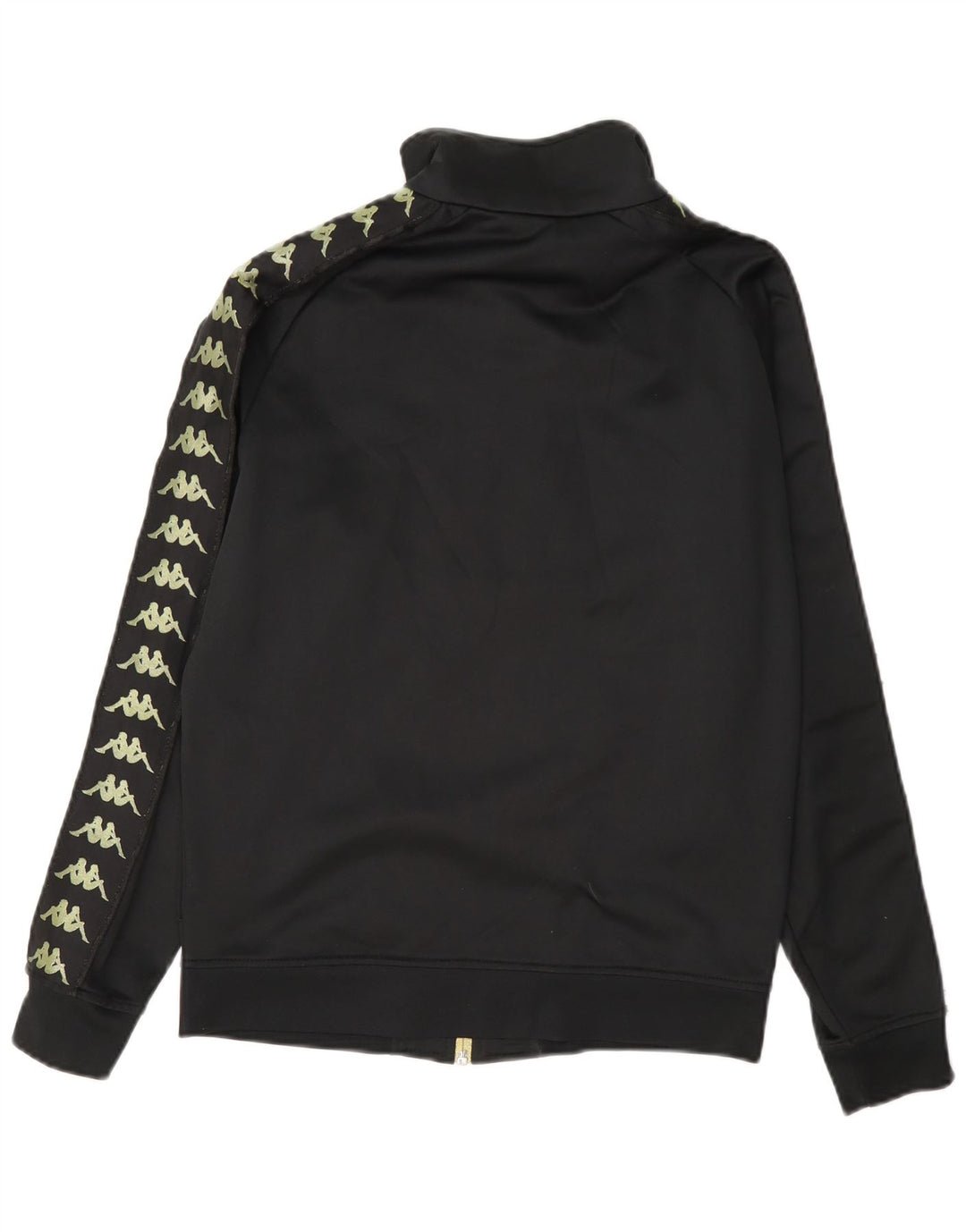Kappa Veste de survêtement graphique pour femme UK 12 Medium Noir Polyester