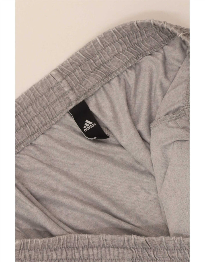 Adidas Mens Graphic Tracksuit Trousers Large  Grey