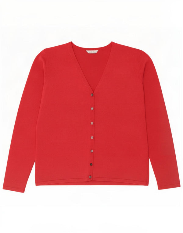 Pulover cardigan crop pentru femei Marks & Spencer UK 14 mare, roz, viscoză