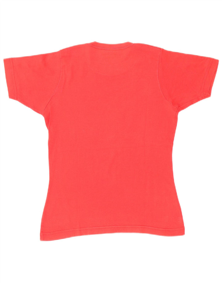 Champion Damen T-Shirt Top UK 14 Large Rot