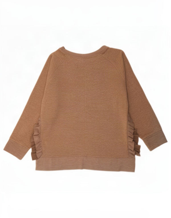Zara Pull col bateau pour femme UK 16 Large Marron