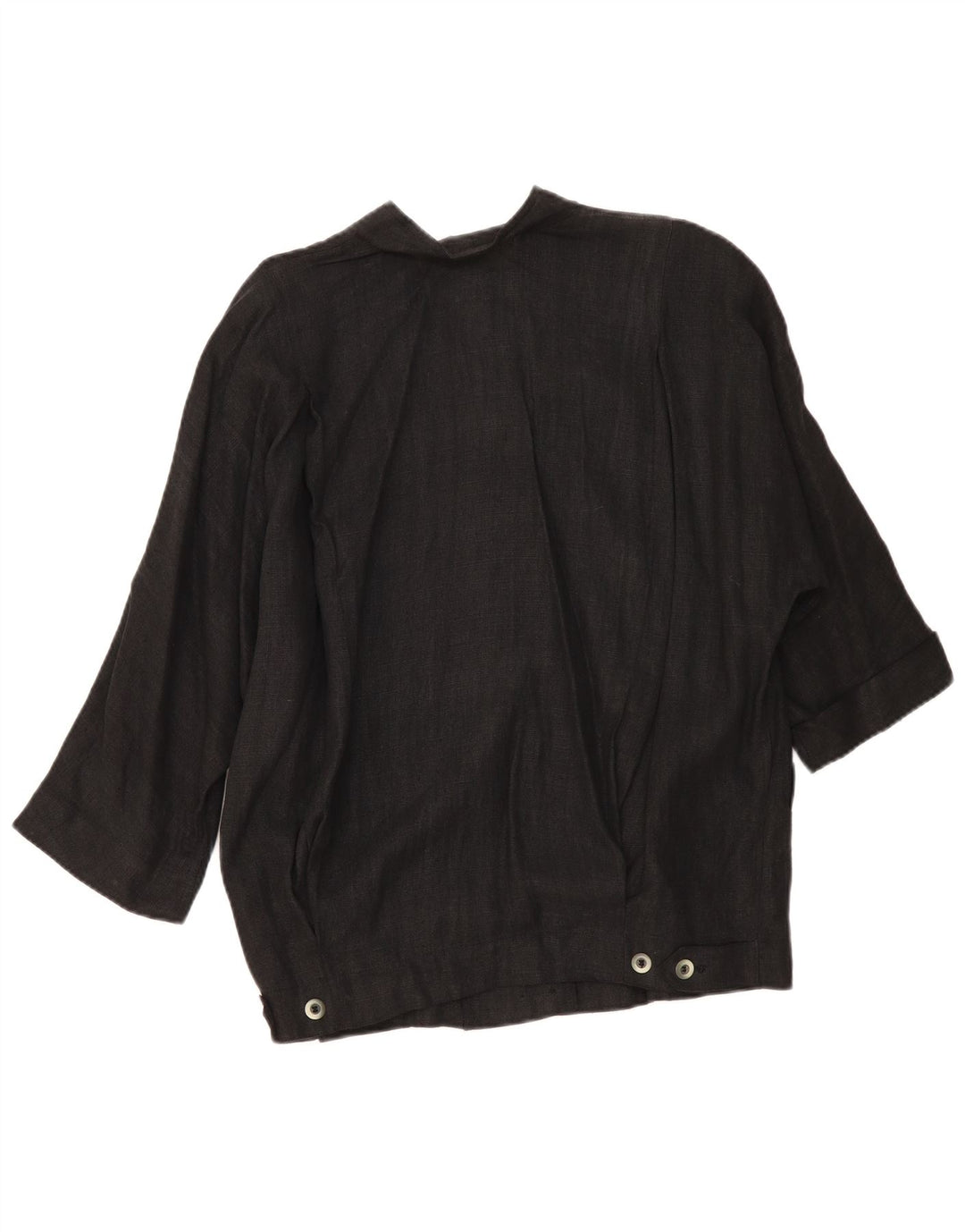 Max Mara Womens Weekend Oversized 4 Button Blazer Jacket UK 10 Small Black