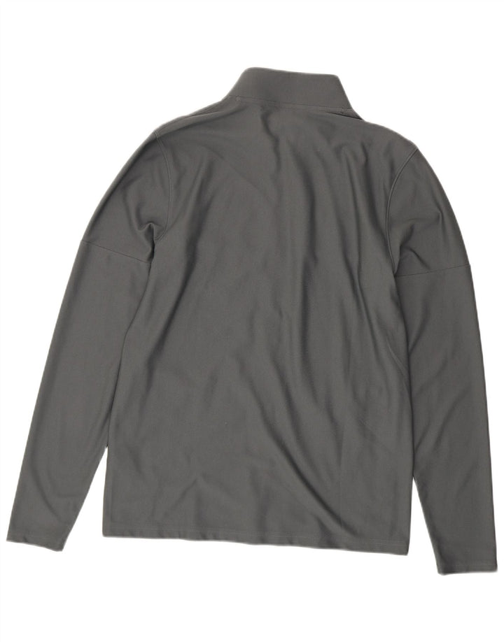 Under Armour Mens Tracksuit Top Jacket Medium Grey Polyester