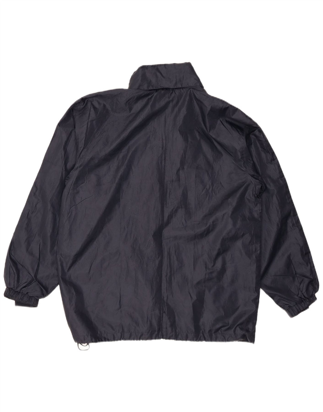 Diadora Mens Rain Jacket UK 38 Medium Navy Blue Polyester