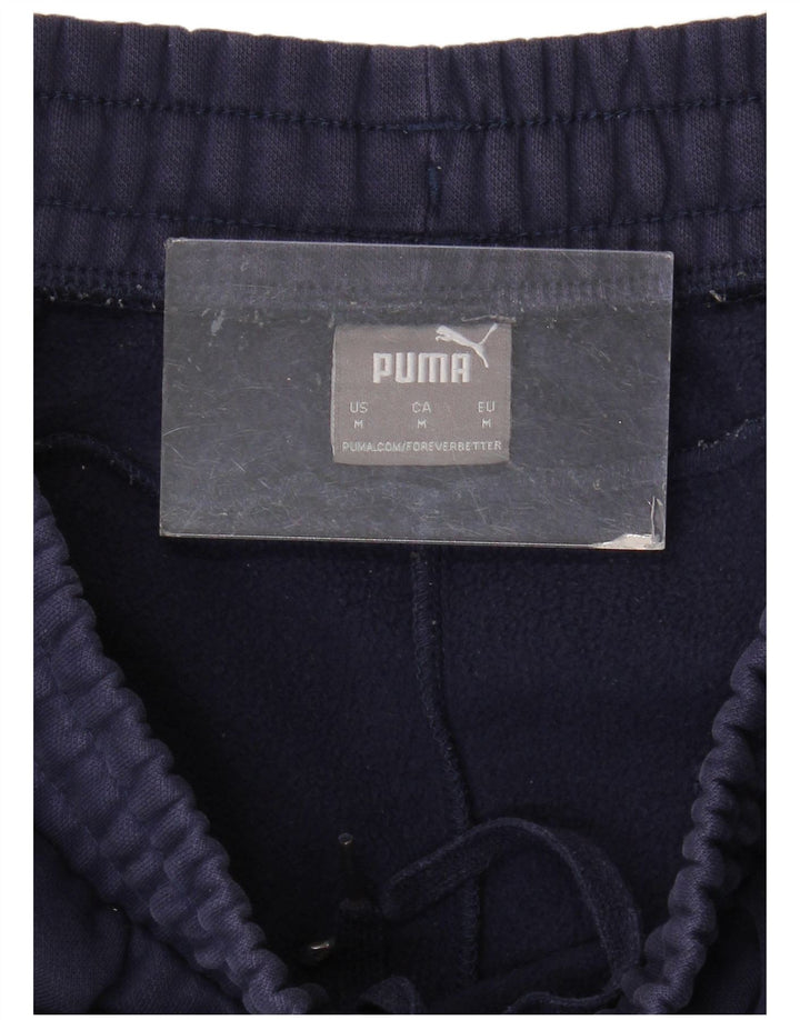 Puma Mens Tracksuit Trousers Joggers Medium  Navy Blue