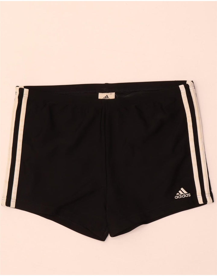 Adidas Hombre Bañador Corto Mediano Nylon Negro