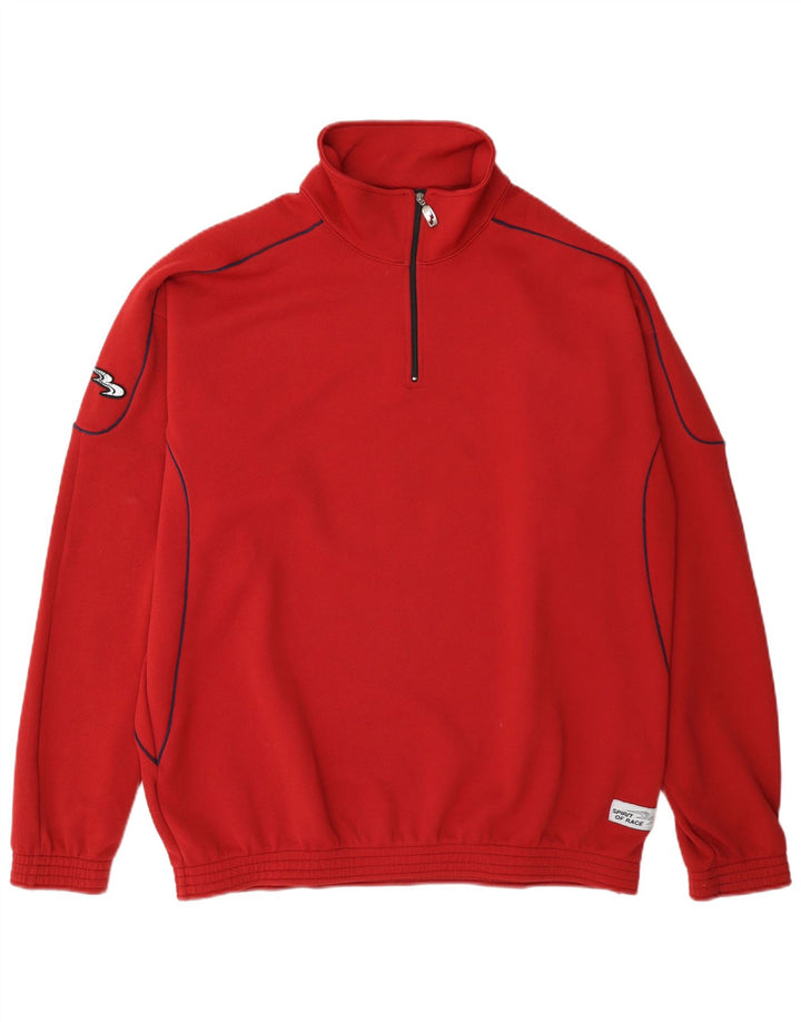 Biemme Pull-over pour homme en polyester rouge 2XL