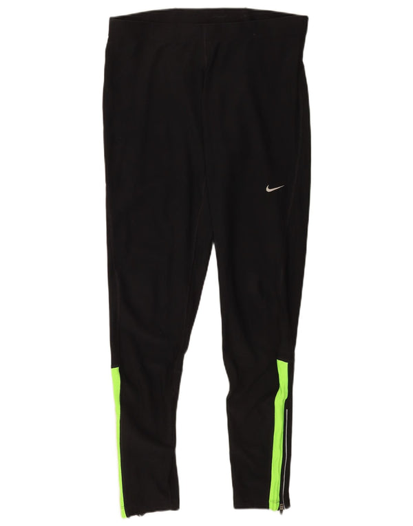 Nike Damen Dri Fit Leggings XL Schwarz Colourblock Sports