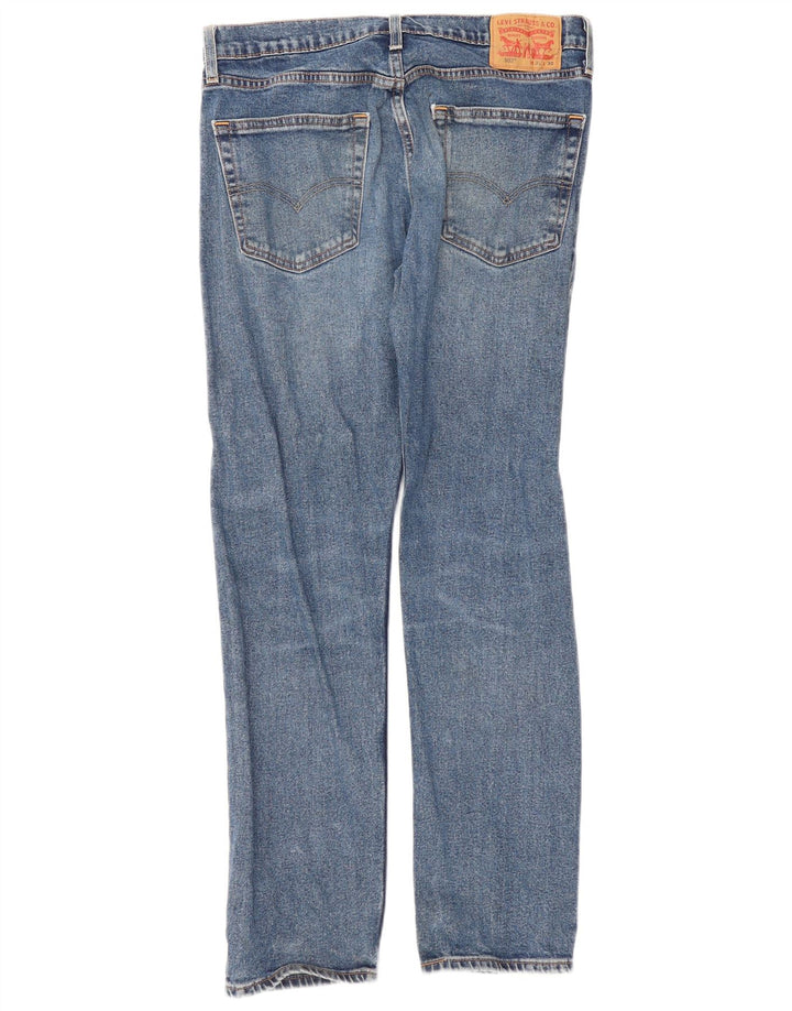 Levi's Womens 502 Tapered Jeans W31 L32 Blue Cotton