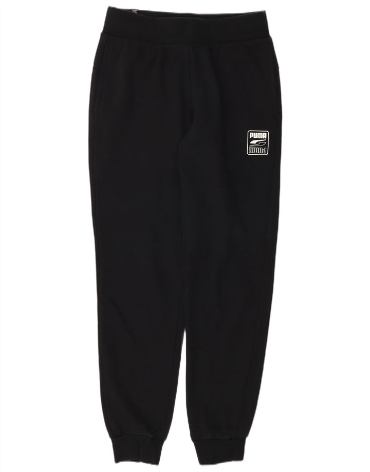PUMA Womens Tracksuit Trousers Joggers UK 12 Medium Black
