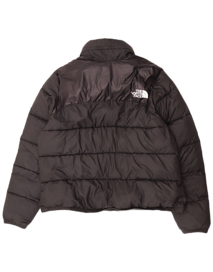 The North Face Womens Hooded Padded Jacket UK 18 XL Black Polyester
