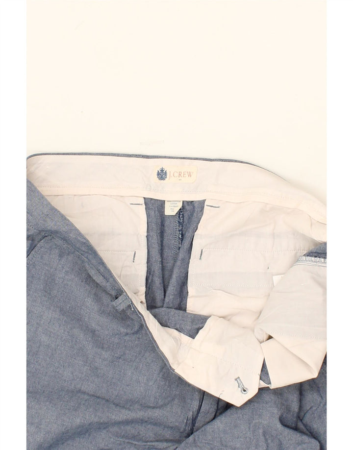 J. CREW Mens Chino Shorts W38 XL Blue Cotton Vintage J. Crew and Second-Hand J. Crew from Messina Hembry 